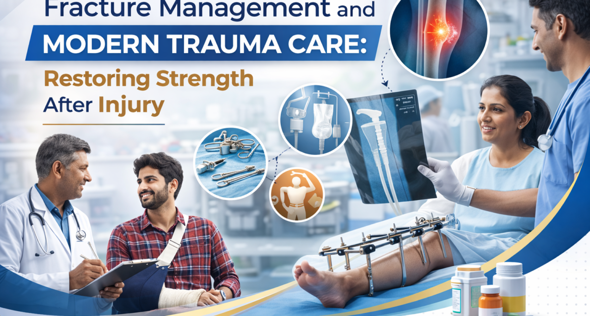 Fracture Management and Modern Trauma Care: Restoring Strength After Injury